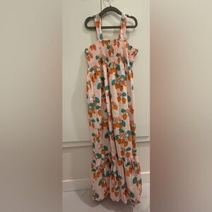 Tiny Cottons Pastel Pink Strawberries
Woven Dress size 12